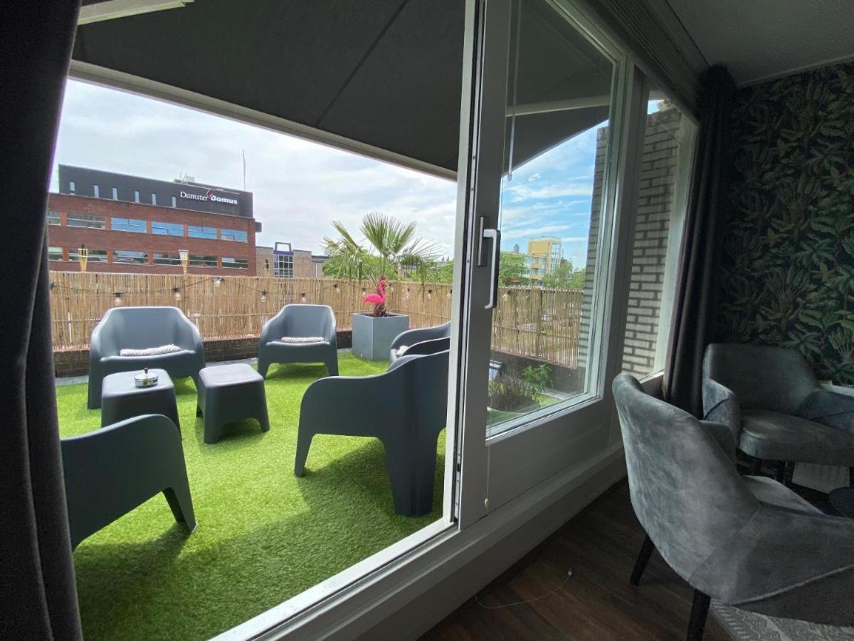 The Jungle - Duo Studio With Kingsize Terrace Groningen Exteriör bild