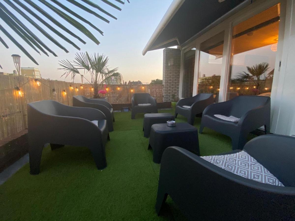 The Jungle - Duo Studio With Kingsize Terrace Groningen Exteriör bild